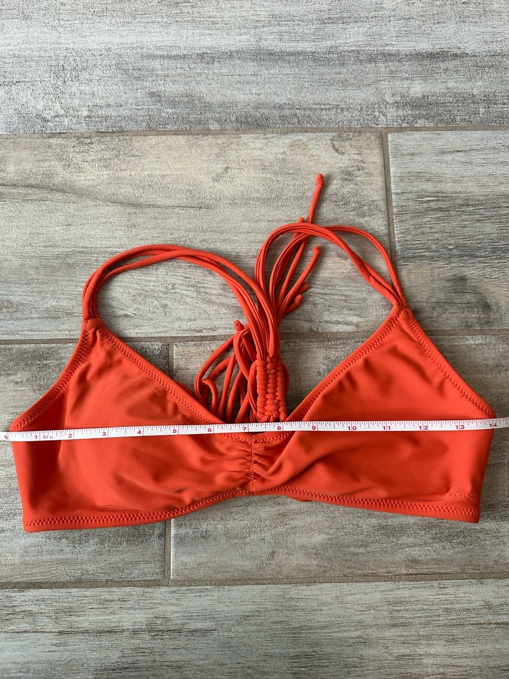 Women's Orange Volcom Bikini Top๐๐ - Picture 5 of 8